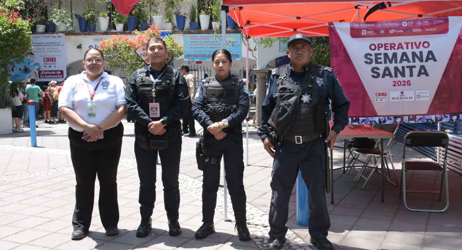 Permanece operativo de vigilancia del Gobierno de la Ciudad para mantener la tranquilidad en Semana Santa