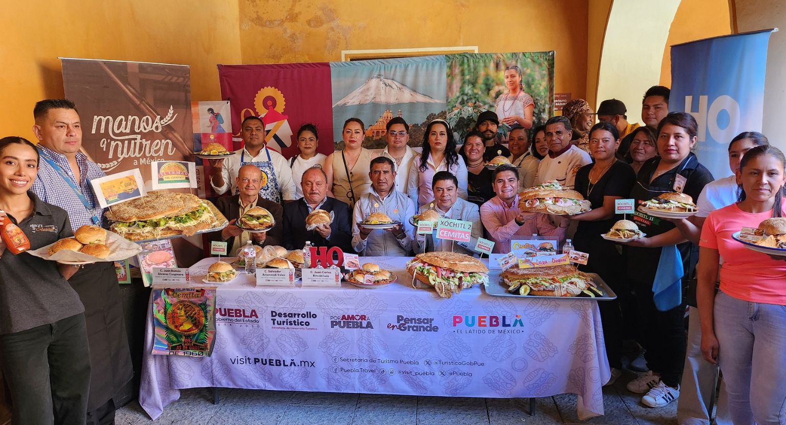 Promueve Gobierno de Puebla Octavo Festival de la Cemita Poblana