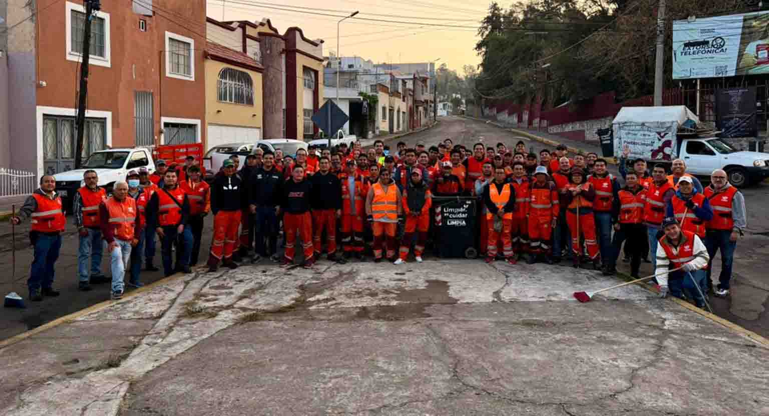 Realiza Gobierno de la Ciudad labores de limpieza en la zona de El Calvario
