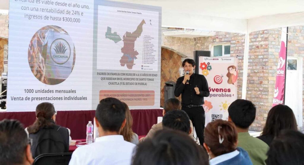 Realizan “Jóvenes Imparables en Juntas Auxiliares” en Santo Tomás Chautla