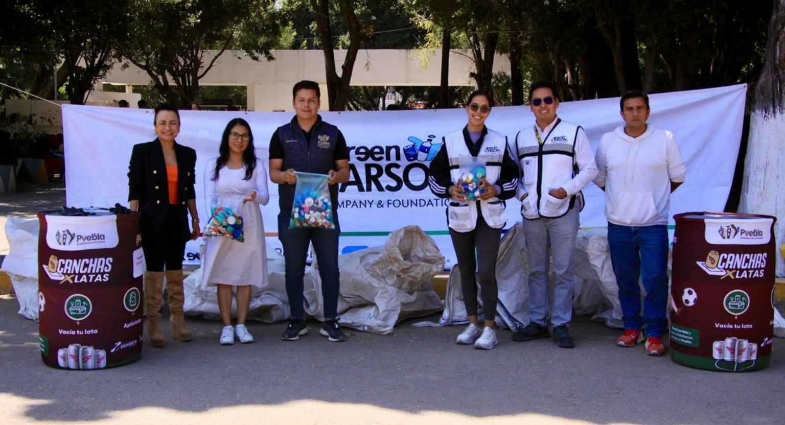 Realizan primer reciclatón de Canchas X Latas en el CENHCH