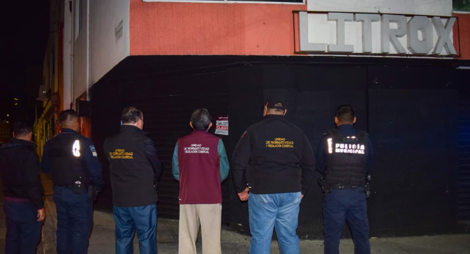 Refuerza gobierno de Pepe Chedraui el orden con clausura de cinco bares en la zona de CU