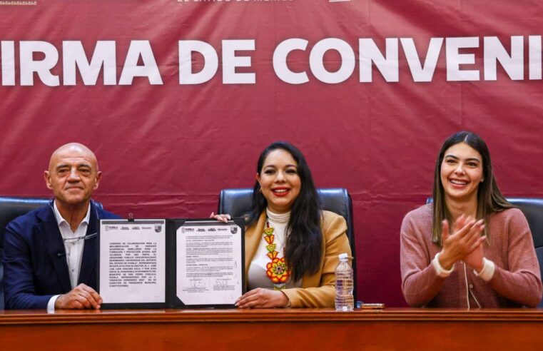 Tonantzin Fernández impulsa oportunidades deportivas para la juventud de San Pedro Cholula
