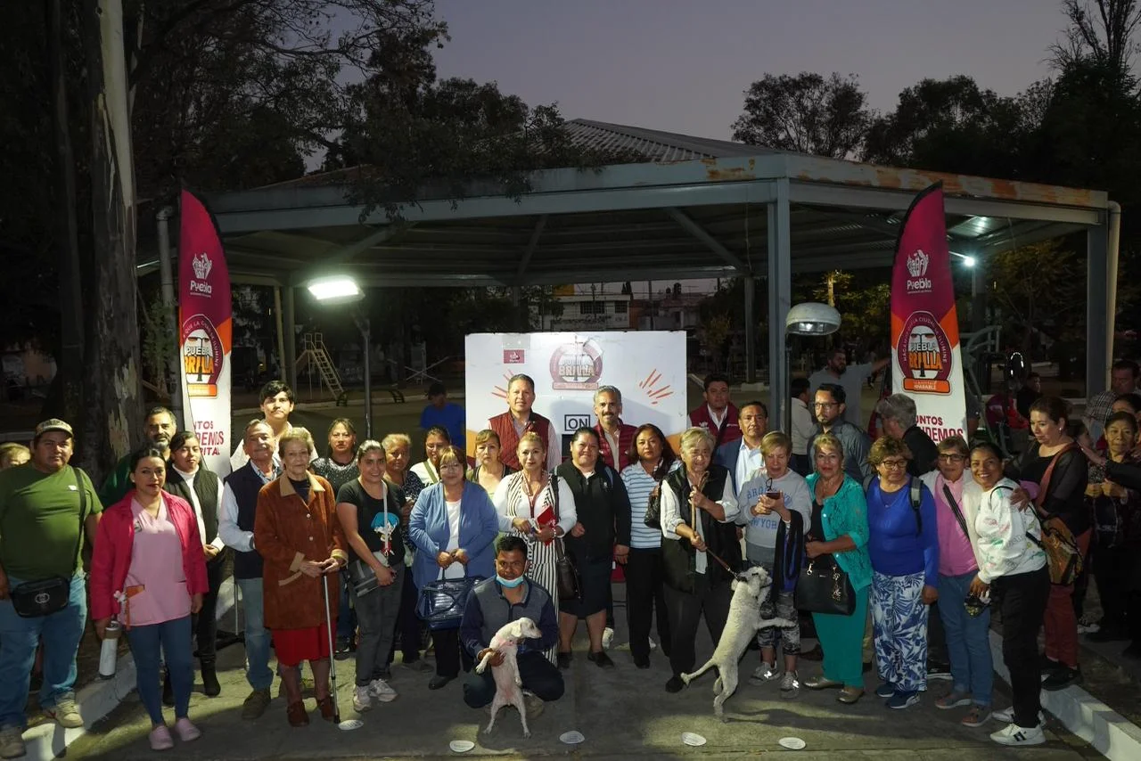 Con Puebla Brilla, Pepe Chedraui modernizó 295 luminarias en Héroes de Puebla