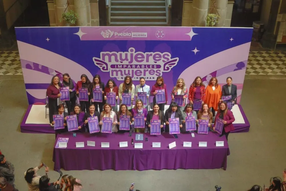 Presenta Gobierno de Pepe Chedraui calendario “Mujeres Imparables, Mujeres que inspiran” para el mes de marzo