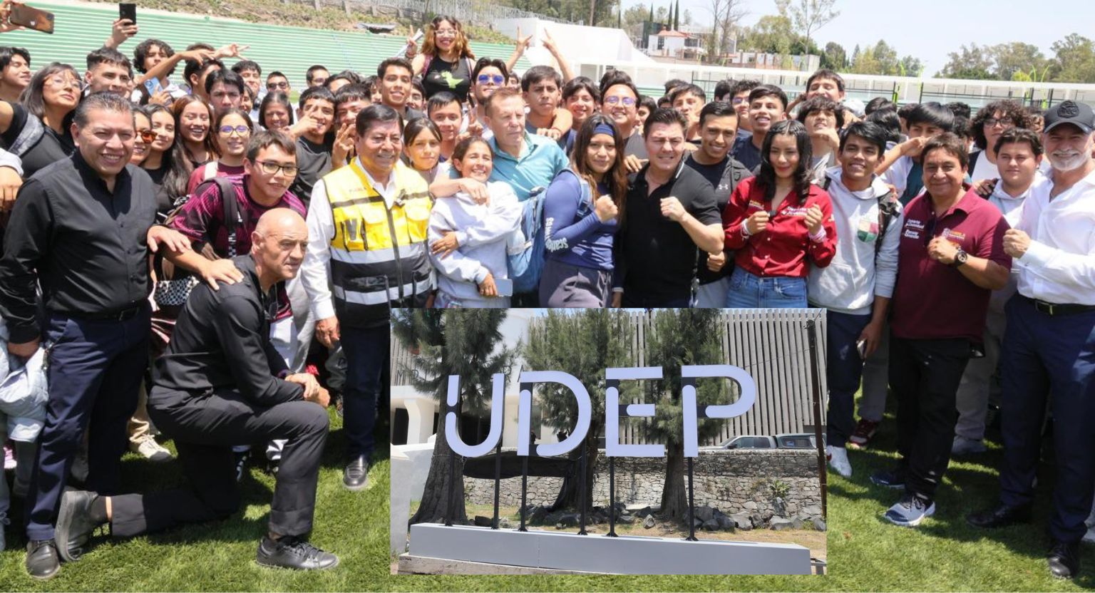 Campeones del boxeo mundial inspiran a estudiantes en la UDEP