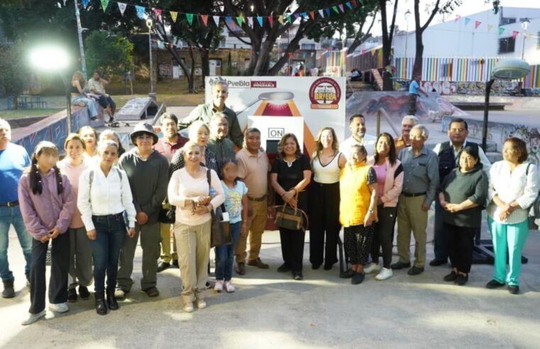 Con Puebla Brilla, Pepe Chedraui logra cobertura total de luminarias LED en el Barrio de Xonaca