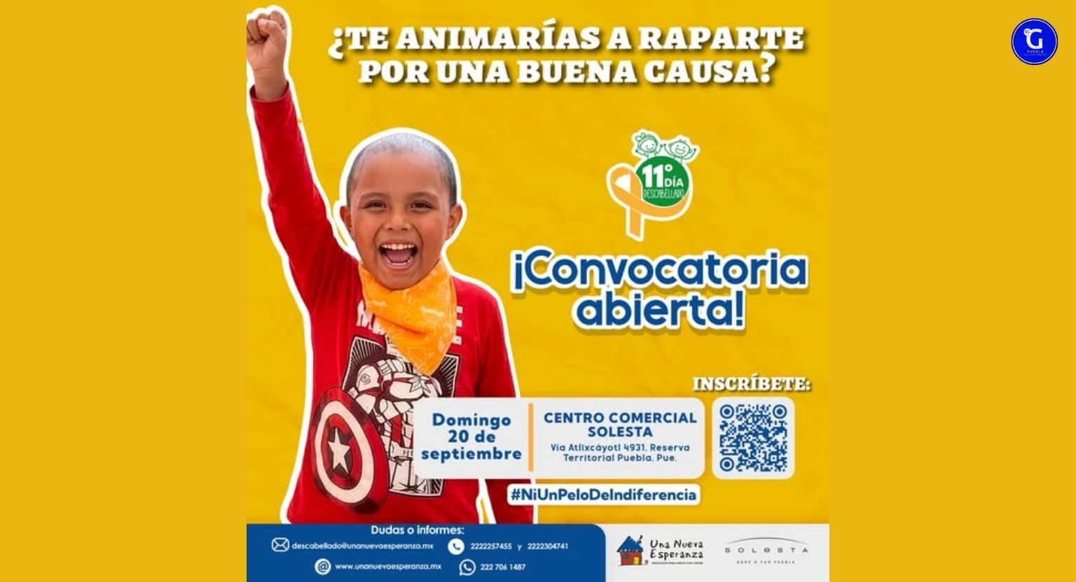 “Día Descabellado”: Solidaridad que transforma vidas a favor de niñas, niños y adolescentes con cáncer. 