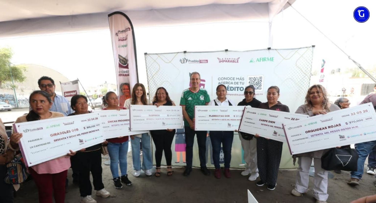 Fortalecer la economía local con entrega de apoyos de “Tu Crédito Imparable”
