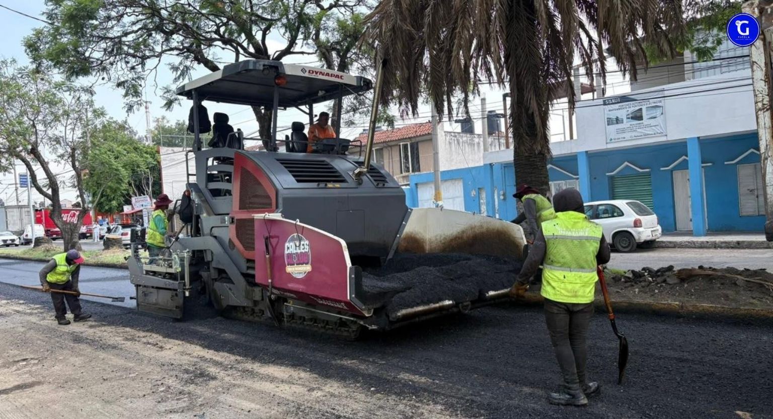 Fortalece Pepe Chedraui vialidades con el Tren Capitalino de Pavimentación