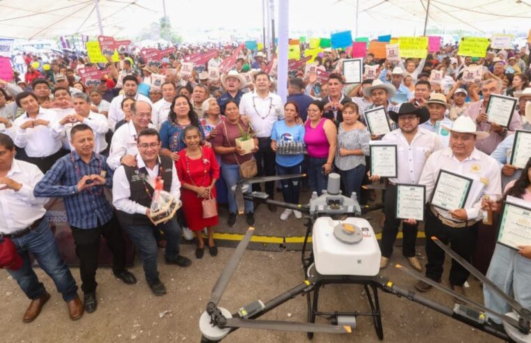 Gobierno Estatal impulsa la revolución agrícola y erradica la pobreza alimentaria en la Mixteca