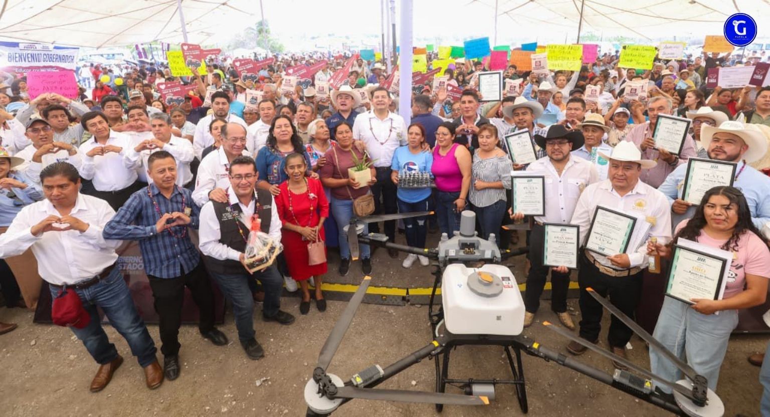 Gobierno Estatal impulsa la revolución agrícola y erradica la pobreza alimentaria en la Mixteca