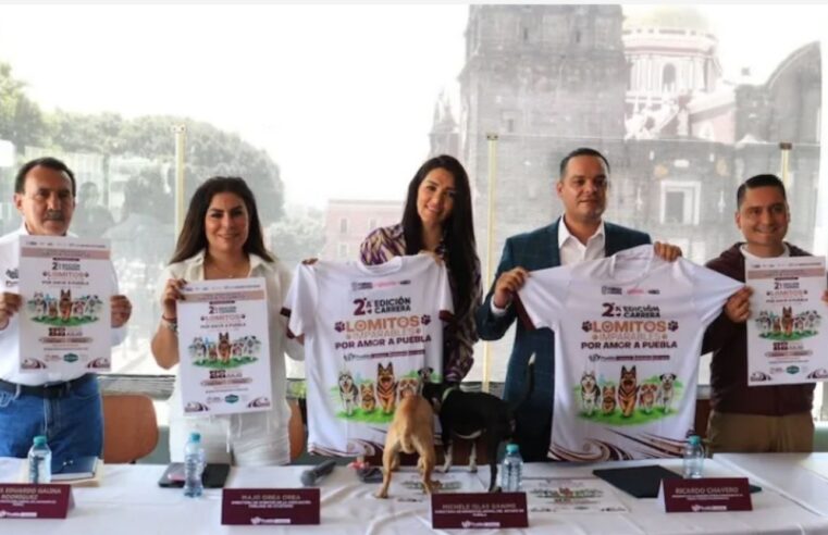Anuncia Gobierno de la Ciudad segunda edición de carrera «Lomitos Imparables Por Amor a Puebla»