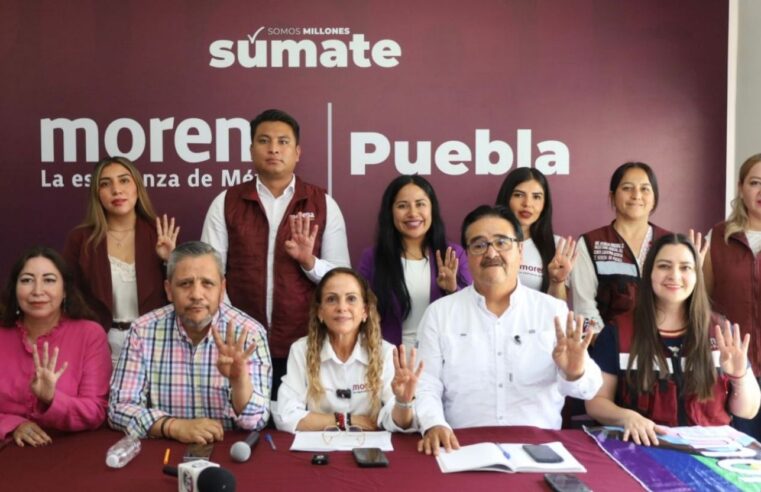Morena Puebla respalda la continuidad de la coalición rumbo a las elecciones de 2027