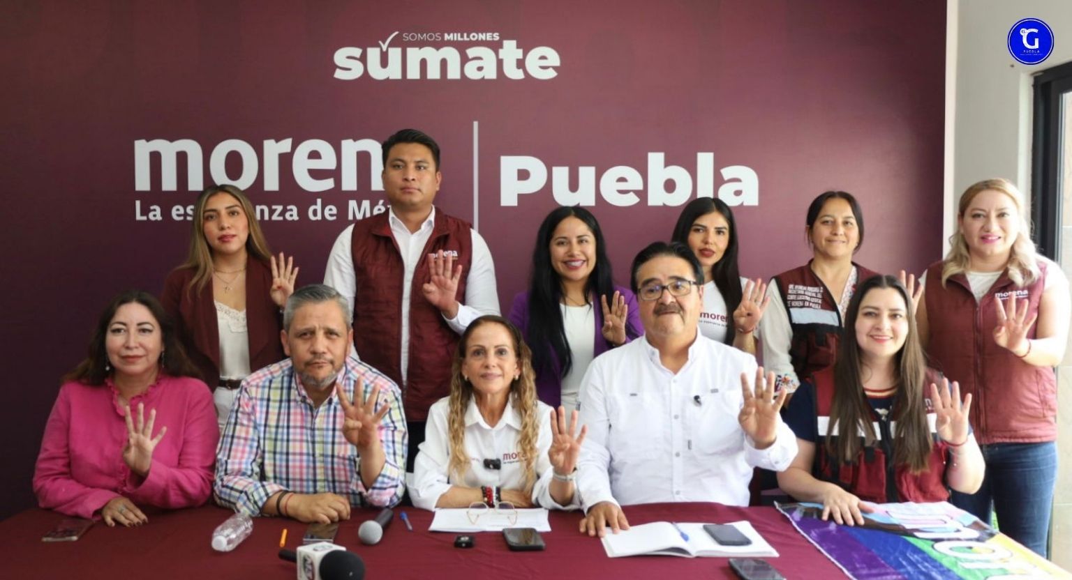 Morena Puebla respalda la continuidad de la coalición rumbo a las elecciones de 2027