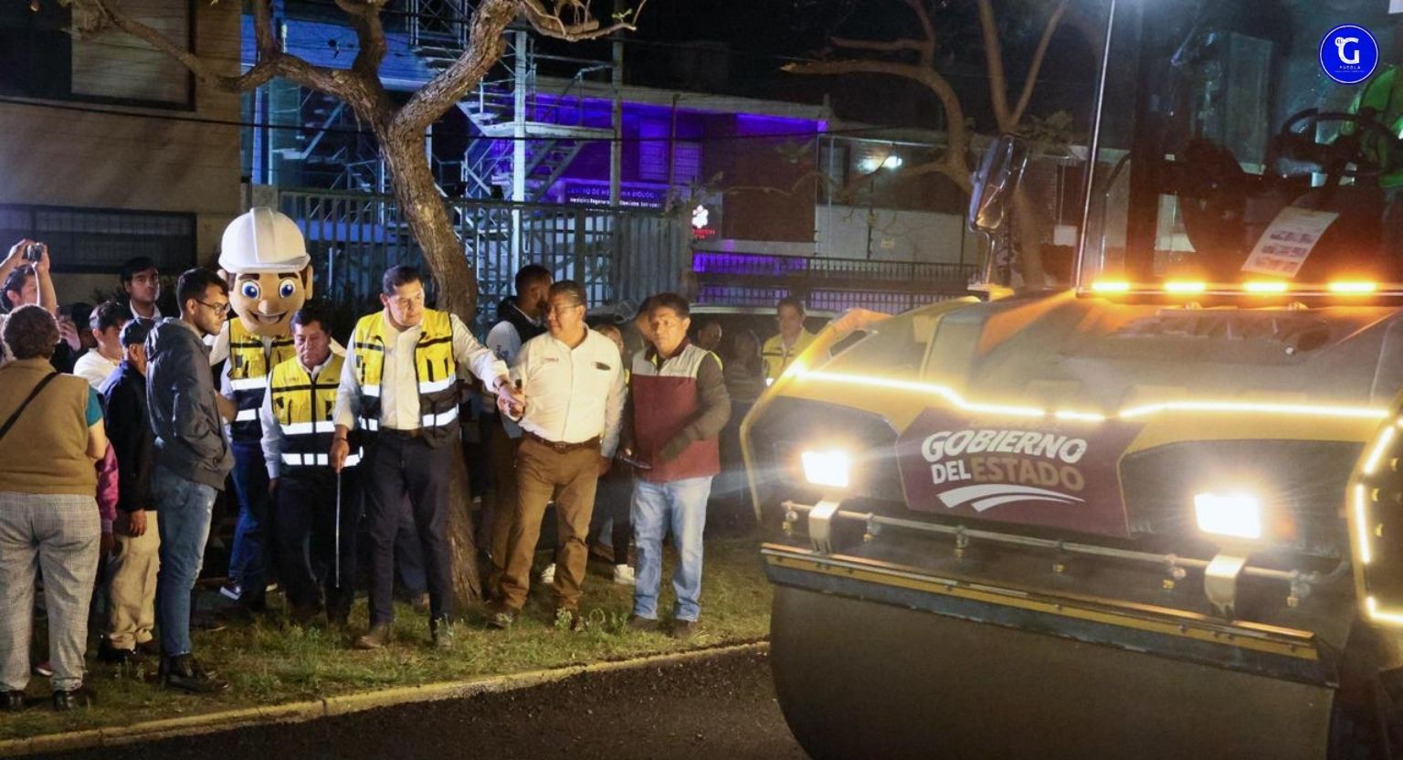 PEMEX y Gobierno Estatal impulsan pavimentación sin precedentes en Puebla capital