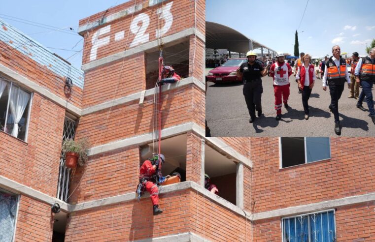 Pepe Chedraui fortalece cultura de prevención en el Primer Simulacro Nacional 2026 en la Explanada de Agua Santa