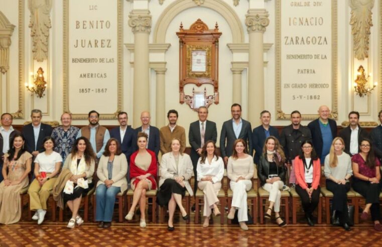 Pepe Chedraui fortalece vínculos con Sistema de Naciones Unidas y refrenda compromiso con el patrimonio cultural de Puebla