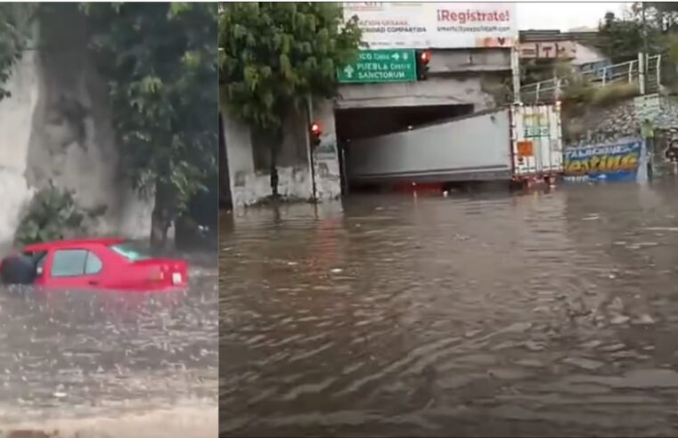 Primeras víctimas de las lluvias en Puebla y algunos municipios en la zona metropolitana