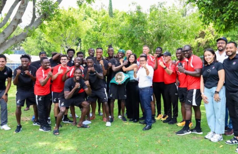 Puebla recibe con pasión futbolera a la Selección de Ghana