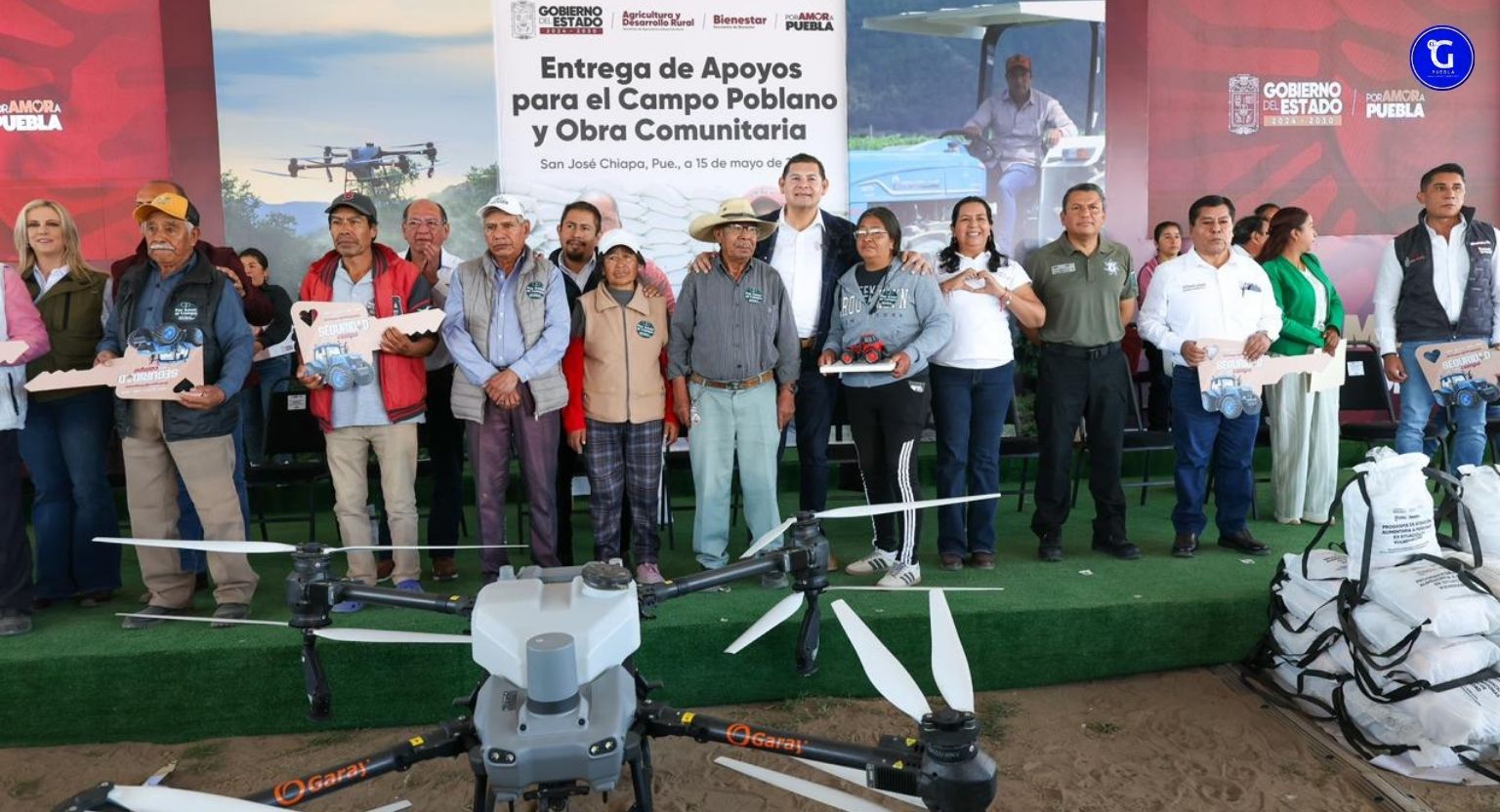 Rescata Armenta Mier del olvido a San José Chiapa y lo integra al desarrollo con inclusión y bienestar