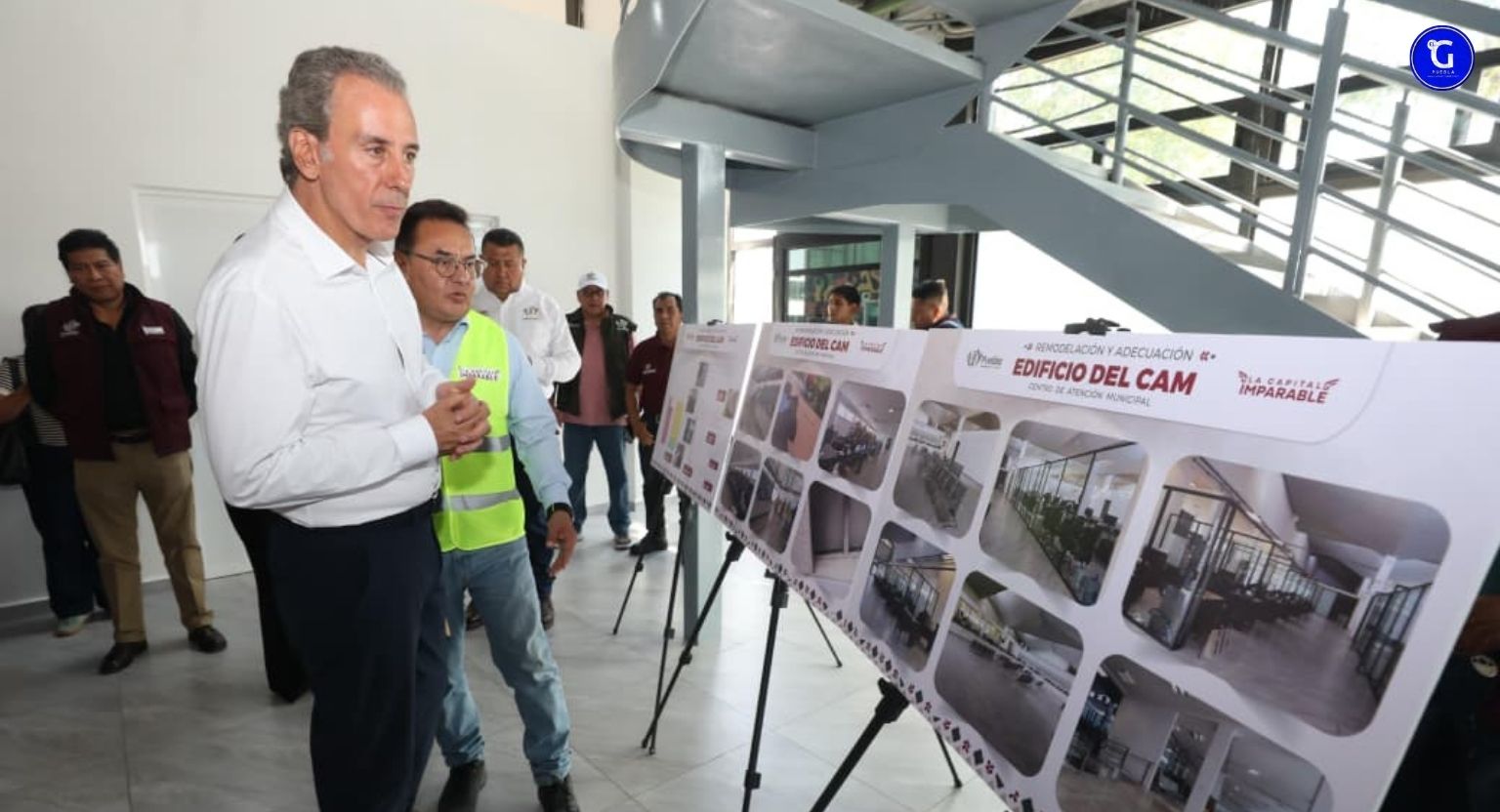 Supervisa Pepe Chedraui trabajos de remodelación en el Centro de Atención Municipal (CAM)