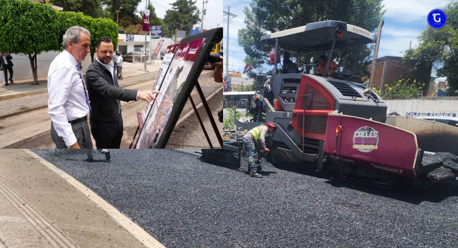 Acelera Pepe Chedraui transformación vial con el Tren Capitalino de Pavimentación