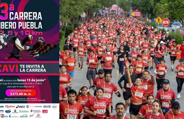 ¡No te quedes sin tu boleto! Asiste a la venta especial para la 3a Carrera IBERO Puebla
