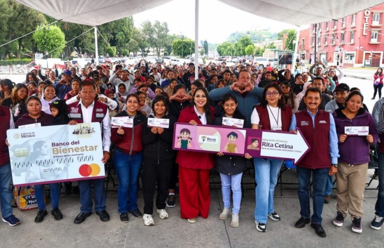 Claudia Sheinbaum y Tonantzin Fernández trabajan en sinergia por la educación de las y los niños cholultecas