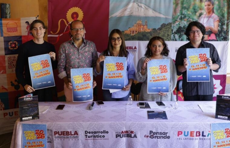 Con “Puebla Cine Fest”, Turismo impulsa industria de cortometrajes entre jóvenes poblanos