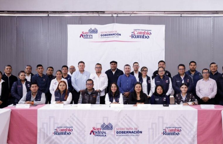 Con diálogo y coordinación Gobierno de San Andrés Cholula atiende las necesidades de sus comunidades