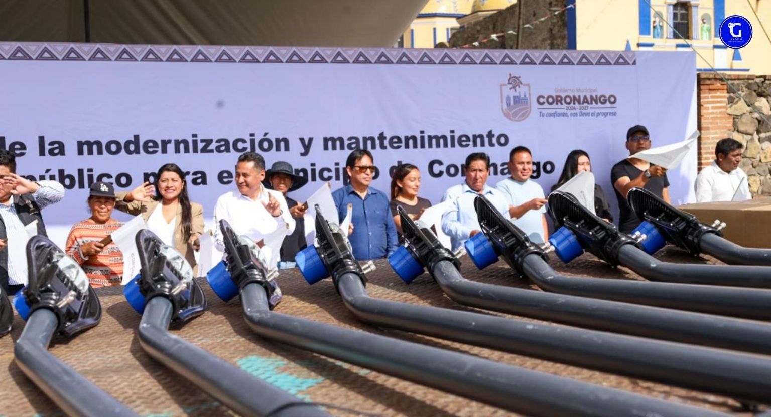 Con inversión de 17.7 mdp, Armando Aguirre inicia modernización del alumbrado público en San Francisco Ocotlán