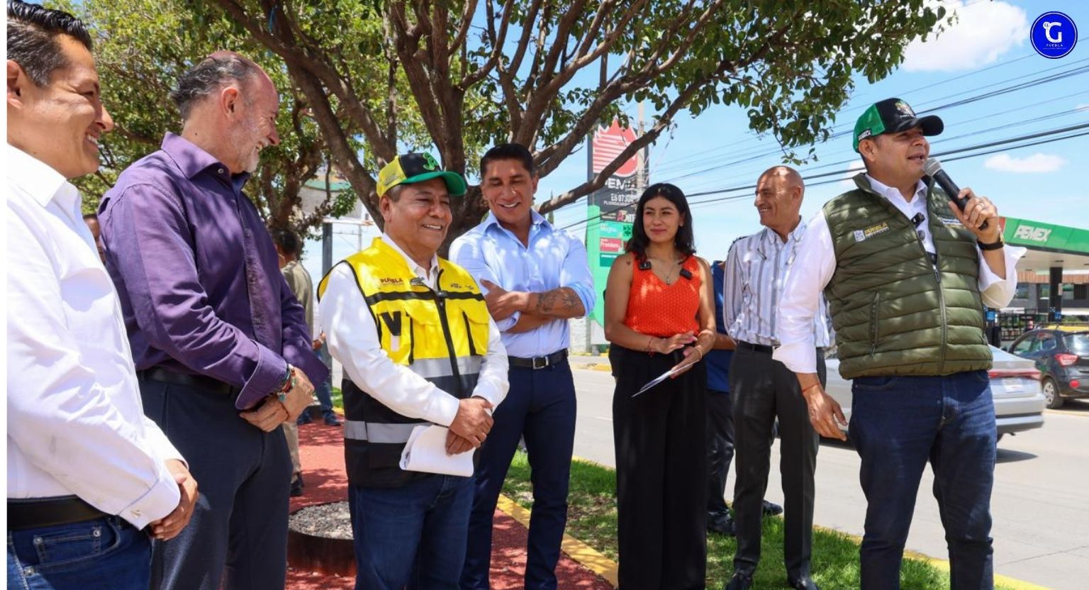 Con maquinaria propia y respaldo federal, gobierno de Puebla transforma vialidades