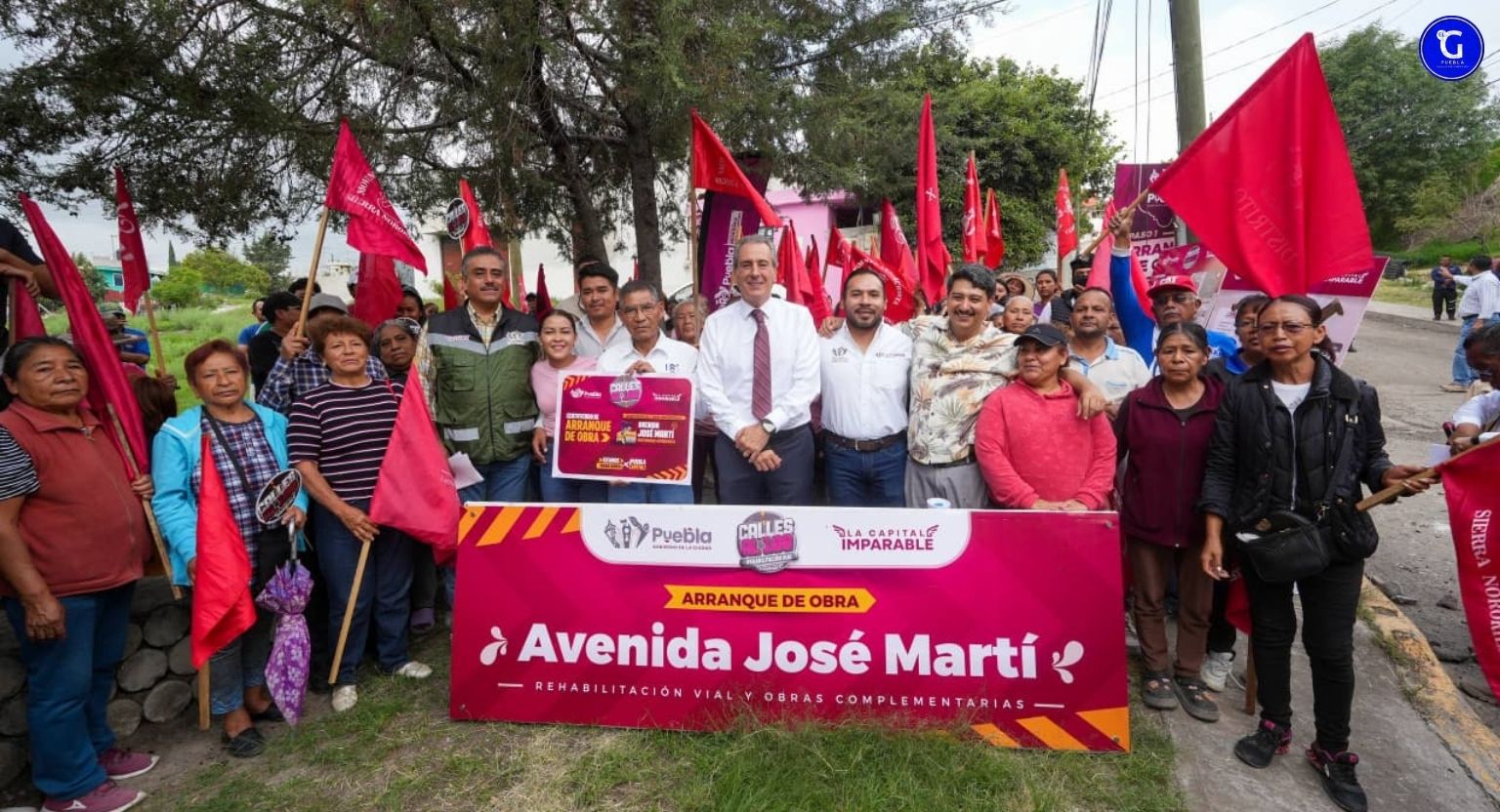 Encabeza Pepe Chedraui arranque de rehabilitación vial en la colonia Fraternidad Antorchista