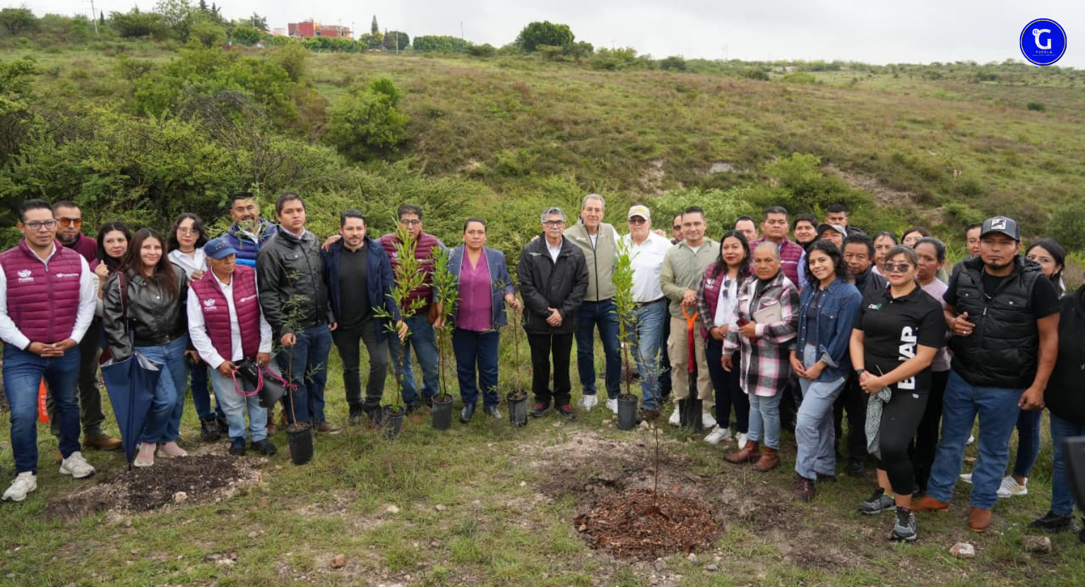 Encabeza Pepe Chedraui jornada de reforestación en Ecocampus BUAP
