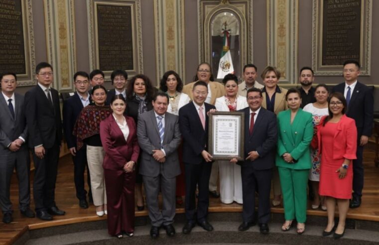 Fortalece Congreso lazos de cooperación académica, cultural, educativa y económica entre Puebla y China