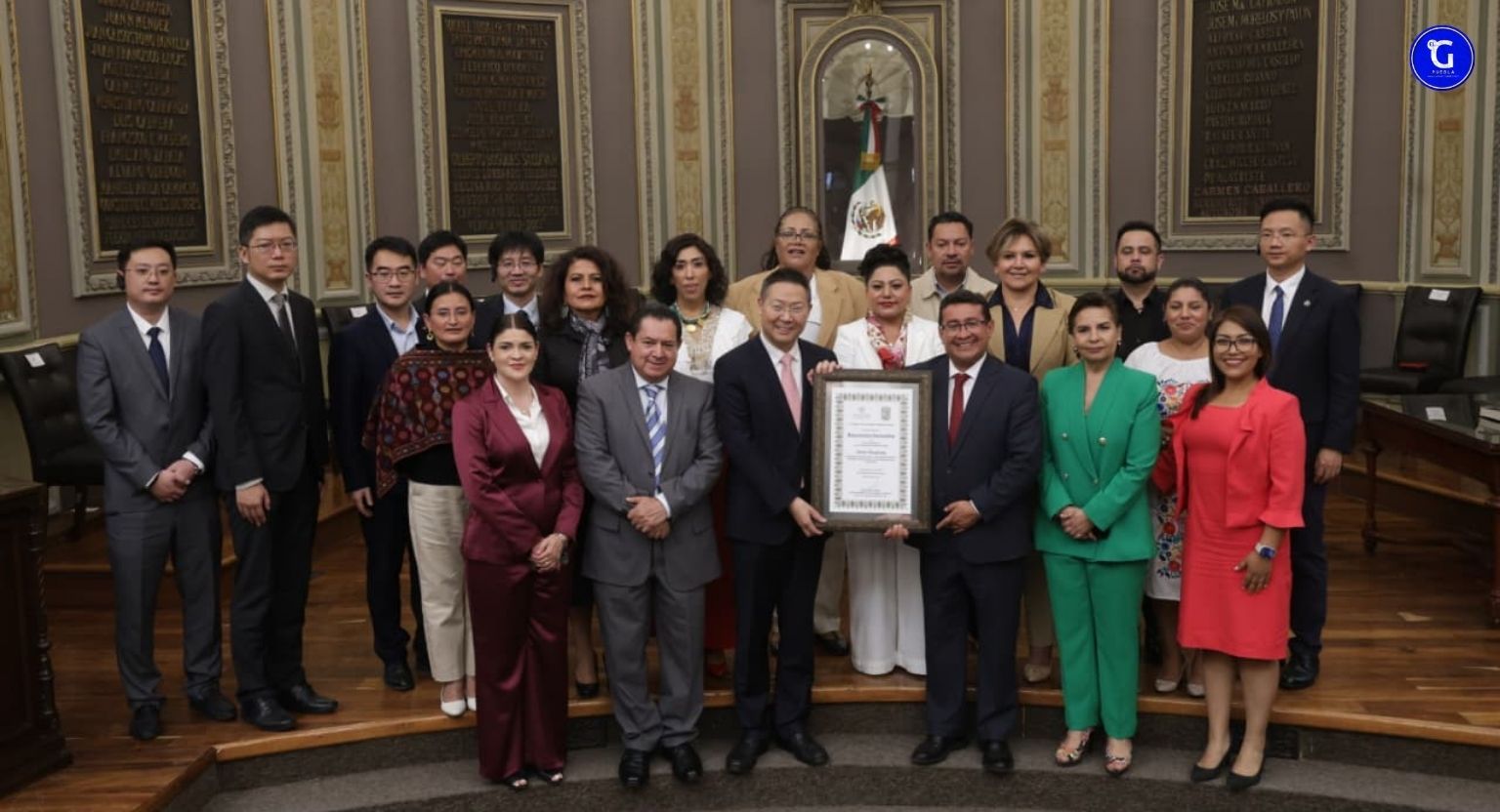 Fortalece Congreso lazos de cooperación académica, cultural, educativa y económica entre Puebla y China