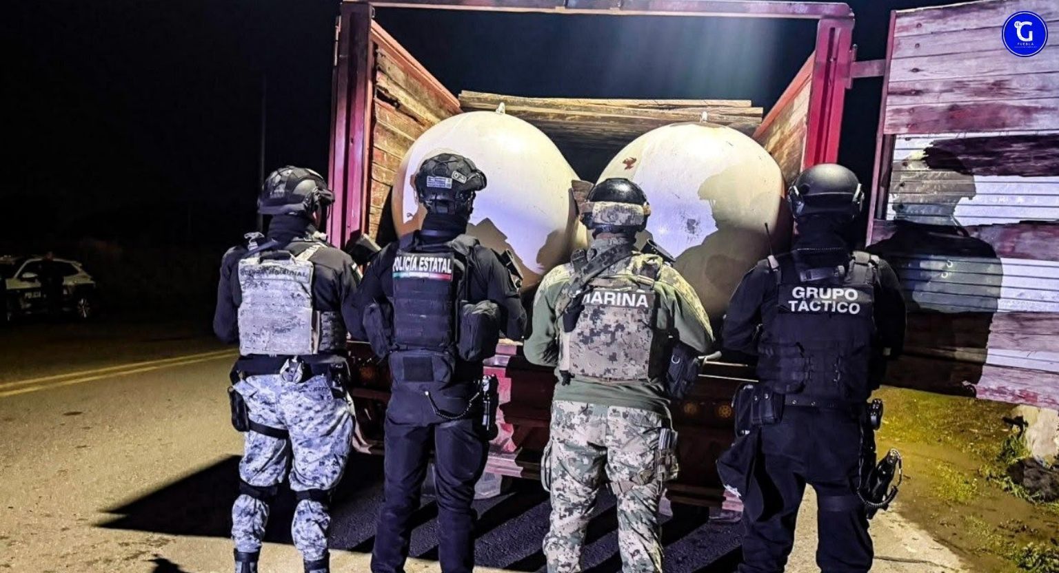 Fuerzas de seguridad recuperan cerca de 10 mil litros hidrocarburo robado