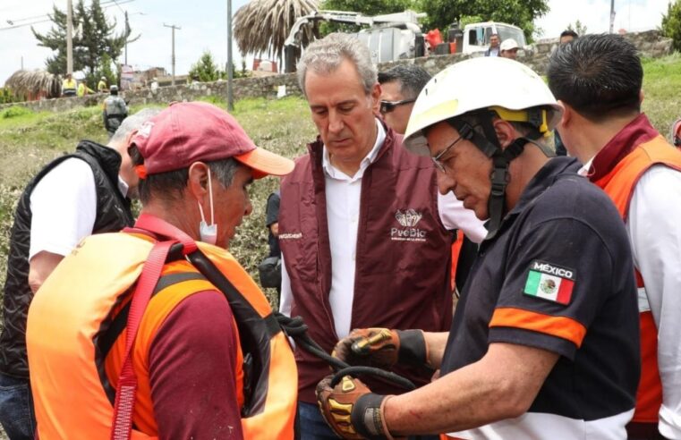 Gobierno de Pepe Chedraui despliega atención en el Centro Histórico; las lluvias dejaron únicamente daños materiales
