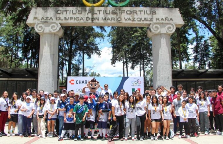 Gobierno de Pepe Chedraui lleva a niñas y niños al Día Olímpico 2026