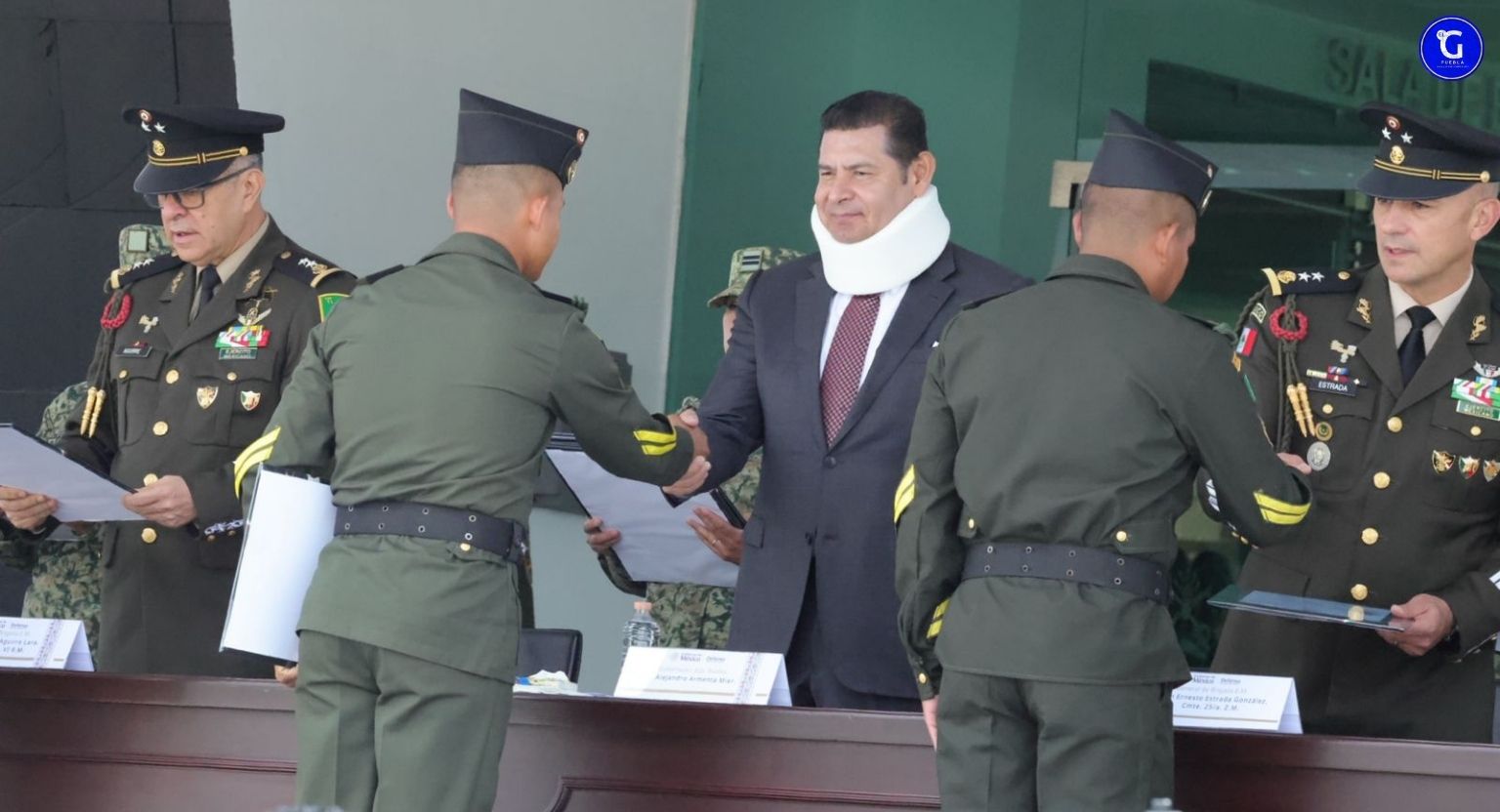 Gobierno de Puebla refrenda alianza con la Guardia Nacional