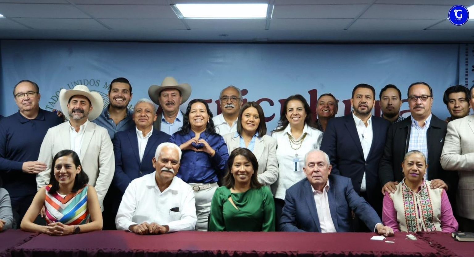 Gobierno federal y estatal fortalecen coordinación para la transformación del campo mexicano