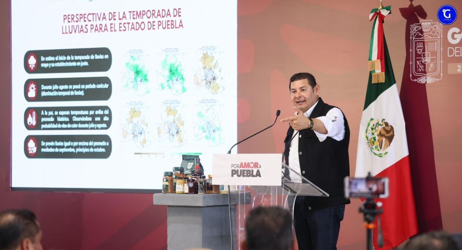 Gobierno federal y estatal mantienen estrategia preventiva de desastres en la Sierra Norte