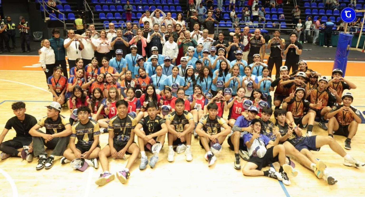 Gobierno promueve formación integral de talentos con la liga estatal de voleibol