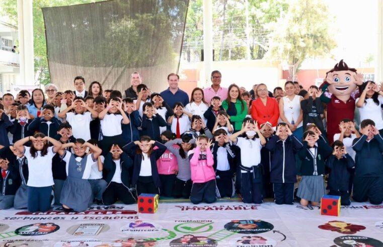 Impulsa Gobierno de Pepe Chedraui “Agentes Imparables”, estrategia para fomentar valores y prevenir la corrupción en la niñez