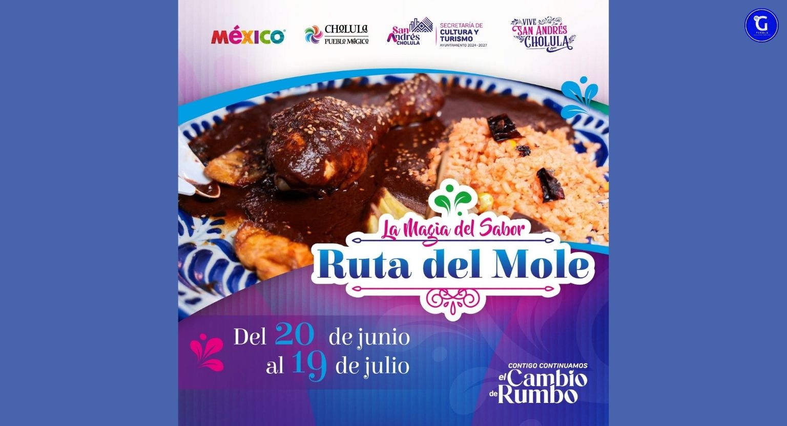 Impulsa San Andrés Cholula su riqueza gastronómica con la Ruta del Mole 2026