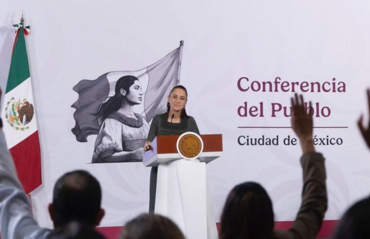 México es maravilloso y está de moda: Claudia Sheinbaum