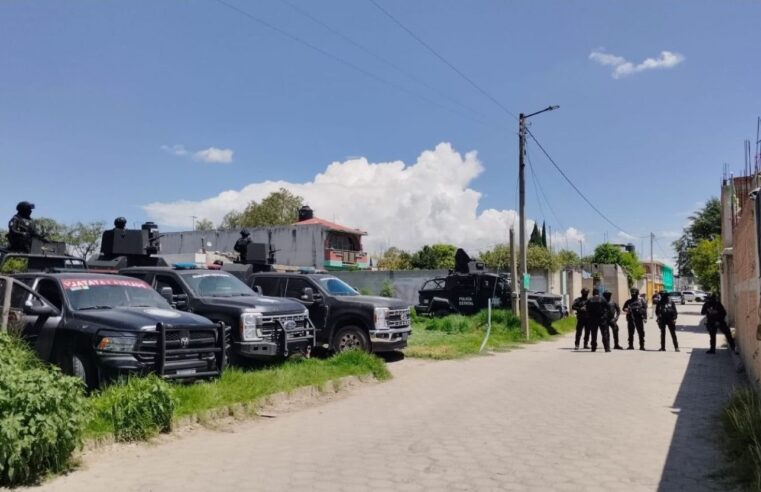 Operativo coordinado permite asegurar inmueble y pipas vinculadas con el robo de combustible en Tepeaca