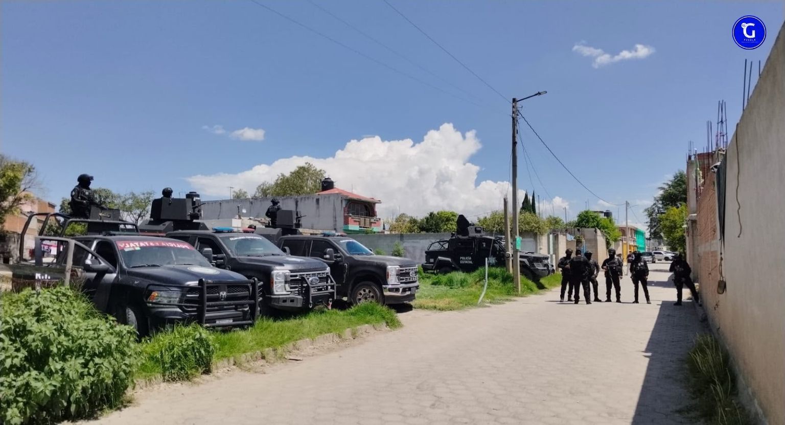 Operativo coordinado permite asegurar inmueble y pipas vinculadas con el robo de combustible en Tepeaca