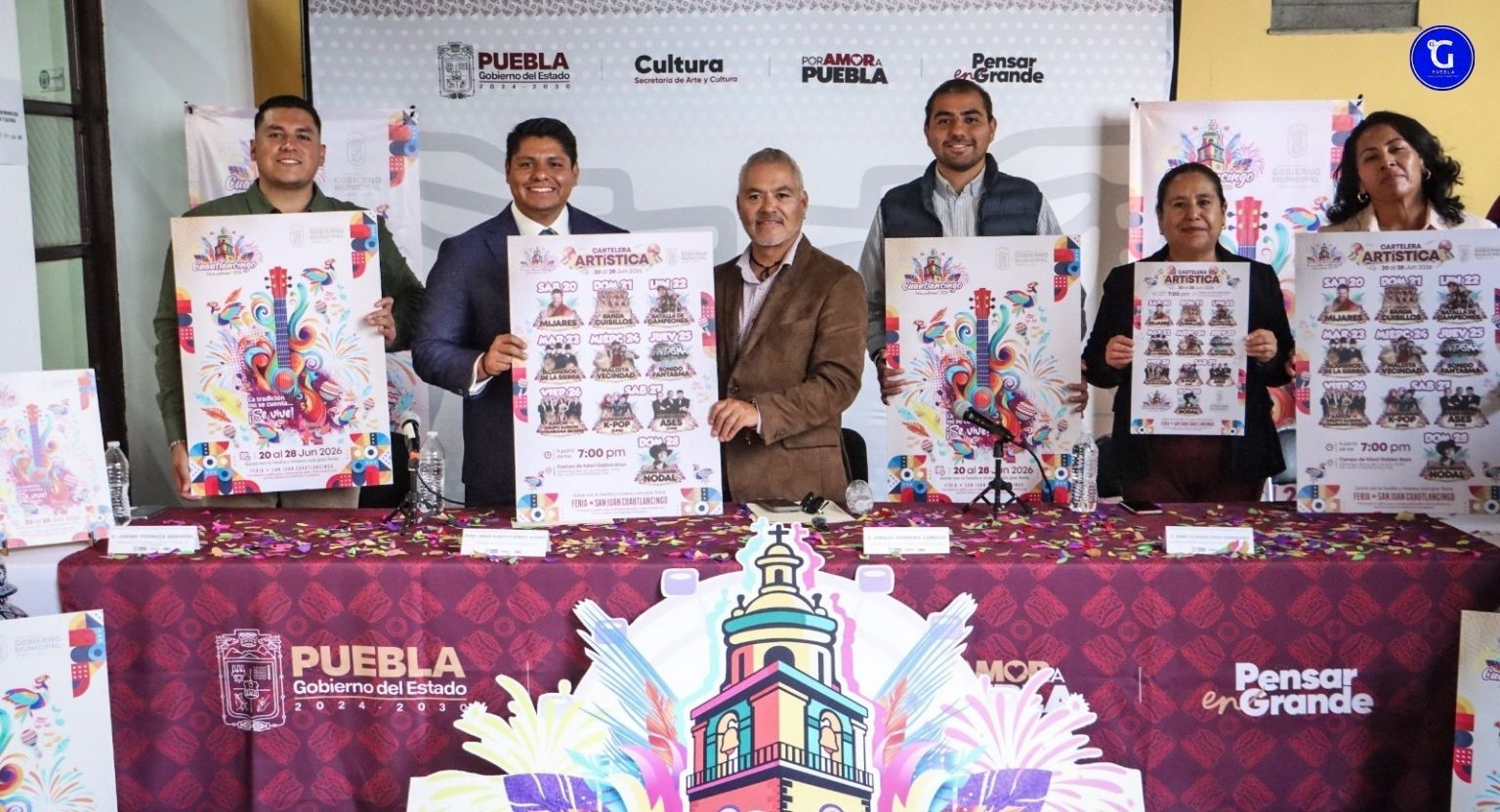 Presenta Omar Muñoz Feria de Cuautlancingo 2026